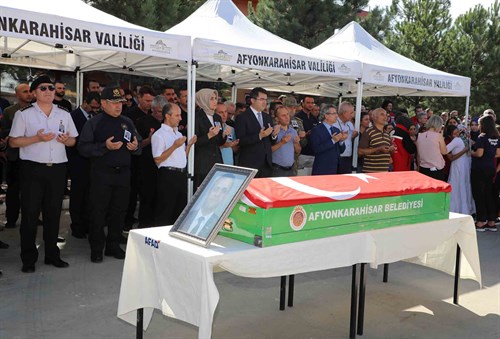 Şehit AFAD Müdürü Mustafa Eser için Tören Düzenlendi
